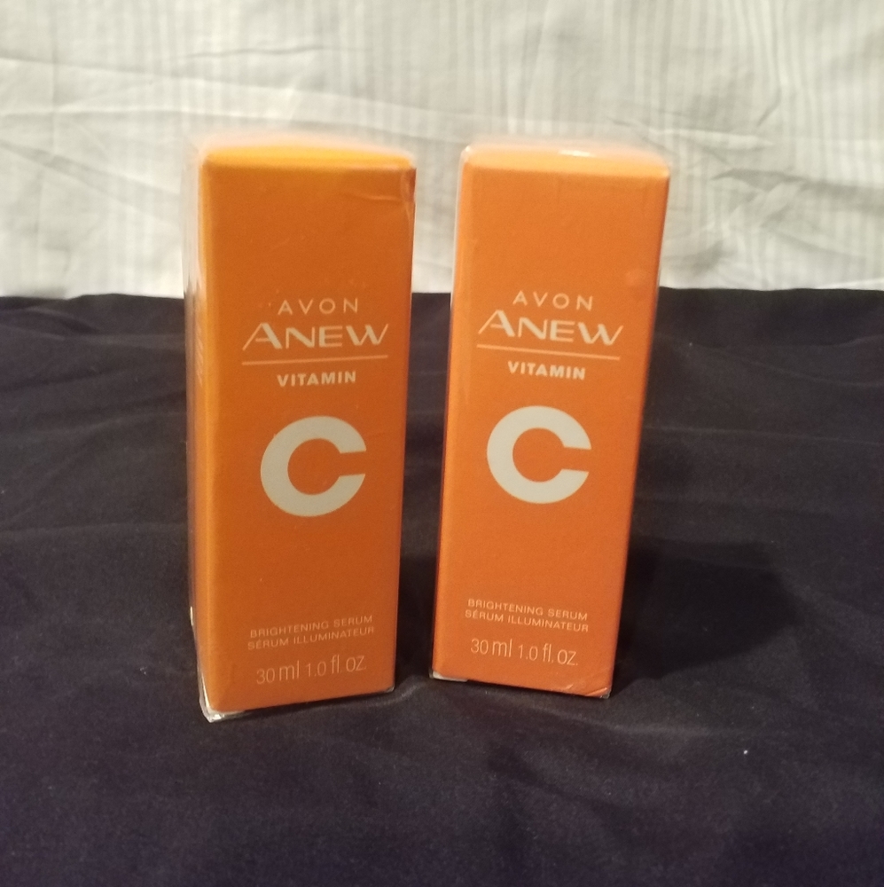 Avon Anew Vitamin C Brightening Serum 2 boxes